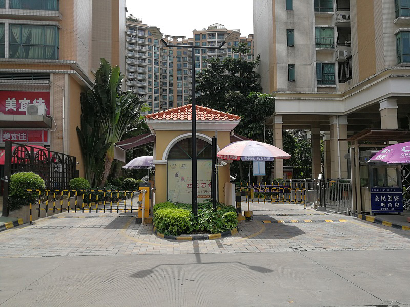 東莞常平新天美地花園停車收費系統(tǒng)